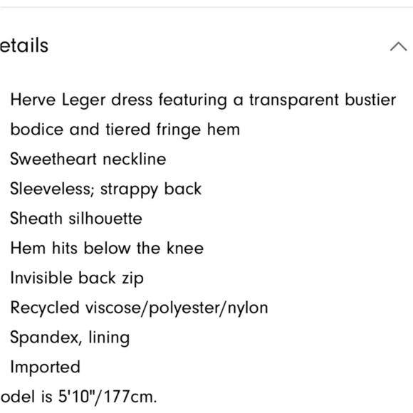 Women’s New Herve Leger x Forever 21 Transparent Black Bustier Fringe Bustier Ba - Picture 5 of 14